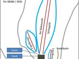 Mappa delle piste Sinswang (Oberstaufen)
