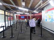 Area casse molto curata