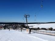 Za Prahou - Skilift con T-bar/ancora