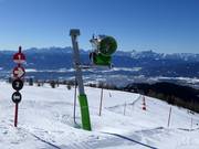 Innevamento efficiente sulla Gerlitzen