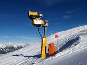 Potente innevamento artificiale all'Hochzeiger