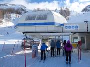 Fourclaz Express - 4pers.| Seggiovia ad alta velocità (ad agganciamento automatico) con cupole di protezione