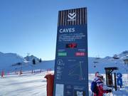 Informazioni dettagliate all'ingresso degli impianti di risalita