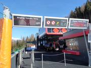 Informazioni digitali su meteo e stato degli impianti