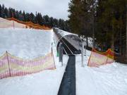 Förderband Katzenkopf Leutasch - Tapis roulant/Tappeto Magico con galleria