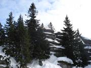 La famosa roccia Dreisesselfelsen si trova a circa 1 km dalla stazione a monte.