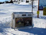 Raccolta differenziata dei rifiuti nell’area sciistica di Sunshine Village