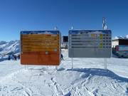 Segnaletica dettagliata al Salober