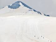 Vista sugli skilift Geister davanti alla caratteristica Geisterspitze