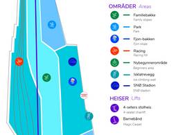 Mappa delle piste SNØ