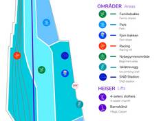 Mappa delle piste SNØ