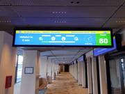 Informazioni presso la metropolitana del villaggio di Serfaus