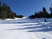 Pista presso lo skilift Palancana