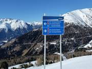 Segnaletica sulle piste