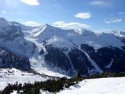 Vista dal Birgitzköpfl su Hoadl e Pleisen