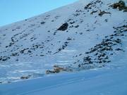 I teli per coprire il ghiacciaio in estate