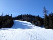 Discesa a valle nera