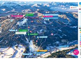 Mappa delle piste Blomberg - Bad Tölz/Wackersberg