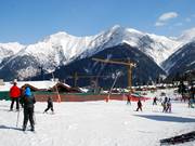 Discesa facile presso la stazione a monte