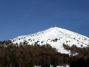 Vista sui pendii freeride al Palon