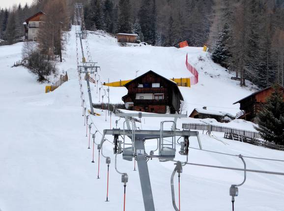 Antermoia - Skilift a piattello