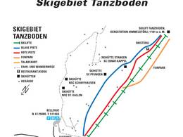 Mappa delle piste Tanzboden - Ebnat-Kappel
