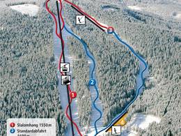 Mappa delle piste Sternstein - Bad Leonfelden