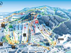 Mappa delle piste Kläppen