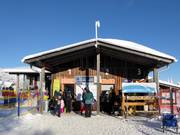 Area casse curata presso il Junior Ski Zirkus