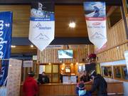 Area casse curata nel Main Chalet