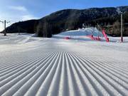 Preparazione perfetta delle piste nell’area sciistica di Hemsedal