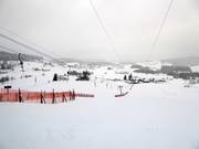 Vista dalla stazione a monte della seggiovia Raketenlift