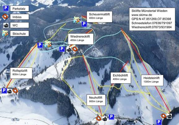 Skilifte Münstertal-Wieden