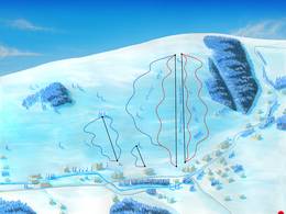 Mappa delle piste Jonas Park - Ostružná