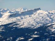 Vista sull’area sciistica dell’Ifen