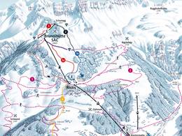 Mappa delle piste Brunni - Engelberg