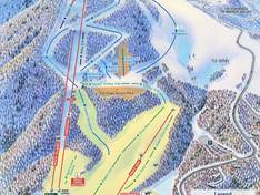 Mappa delle piste Cataloochee