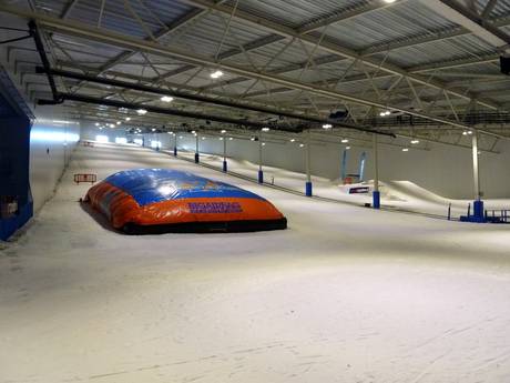 Benelux: Dimensione dei comprensori sciistici – Dimensione SnowWorld Rucphen