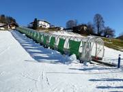 Zauberteppich Bodenschmied - Tapis roulant/Tappeto Magico con galleria