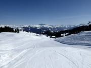 Pista facile Danusa presso la stazione a monte