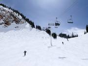 Pista presso la seggiovia Sugarloaf