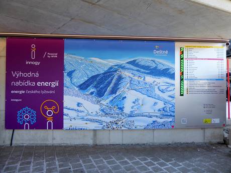 Regione di Hradec Králové: Orientamento nei comprensori sciistici – Orientamento Deštné