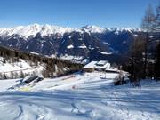 Vista sulla stazione a monte della funivia Rosskopf