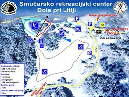 Mappa delle piste Dole Pri Litiji