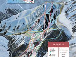 Mappa delle piste Sundance