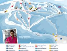 Mappa delle piste Unterberg