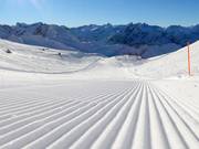 Ottima preparazione delle piste al Nebelhorn