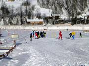 Area di esercitazione presso la stazione a valle a Mellau presso l'Hasenlift