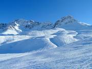 Fantastiche piste in neve fresca sul Karhorn a Schröcken
