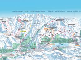 Mappa delle piste Diavolezza/Lagalb